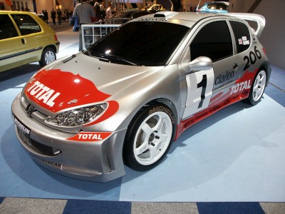Peugeot 206 Rally Car : click to zoom picture.